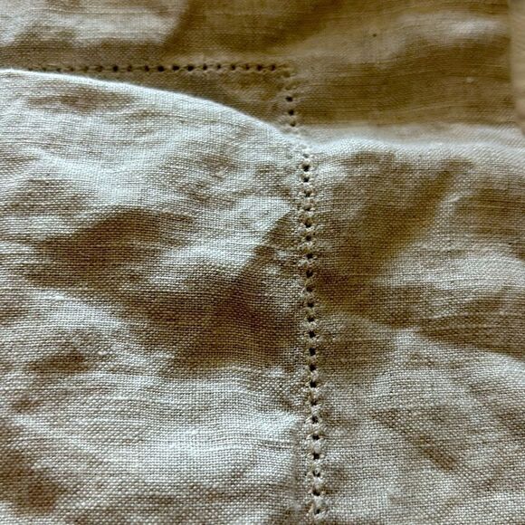 Pair Pottery Barn Flax Linen Shams-Standard size - Picture 6 of 6